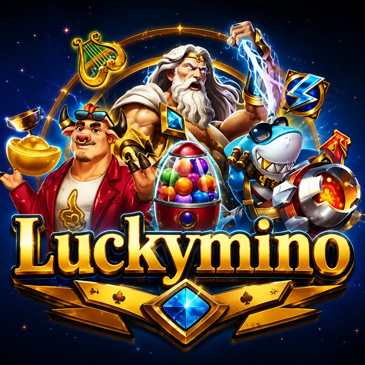 lukymino APK Terbaru dengan Fitur Lengkap APK Resmi — ikon aplikasi